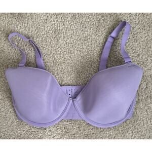 CUUP The Demi Bra Size 32H Lilac Spacer & Mesh Underwire New NWOT
